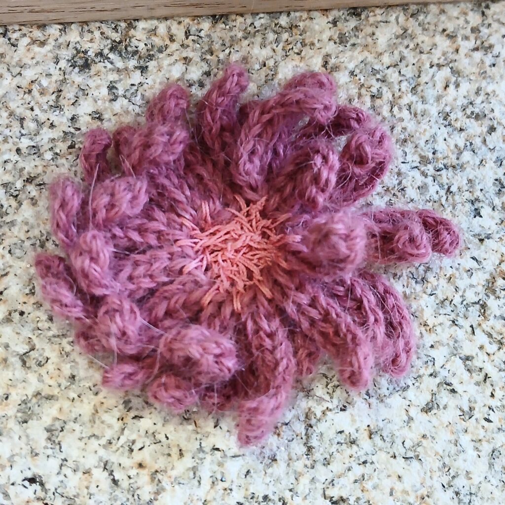 Créations en crochet made in Creuse - Am Création - Broche