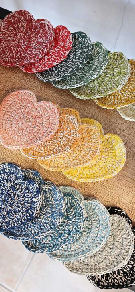 Créations en crochet made in Creuse - Am Création - dessous verre